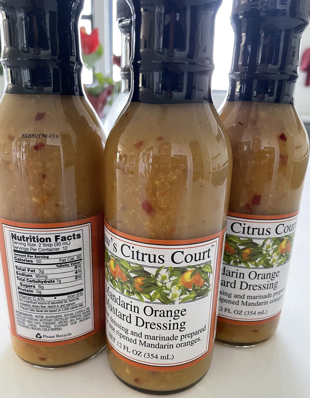 Mandarin Orange Mustard Dressing (4 Pack)