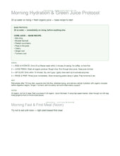 Load image into Gallery viewer, Morning Hydration &amp; Green Juice Protocol
