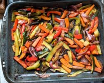 Roasted Veggie Fajitas