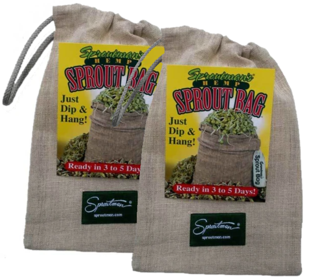 2 Hemp Sprouting Bags
