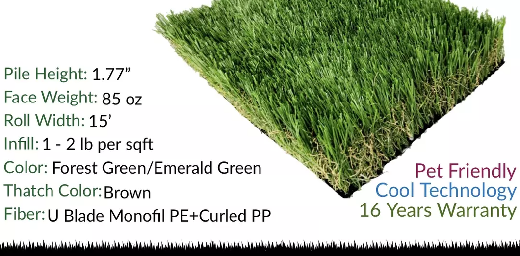 300 Square Feet of Artificial Turf